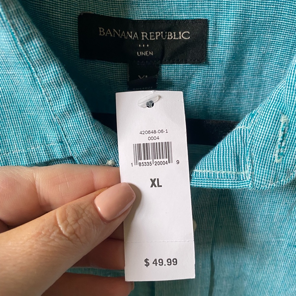 NWT linen shirt